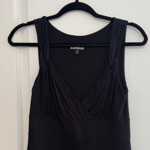 Express Black Sleeveless Dress- Small